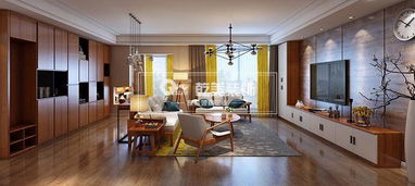 昆明178㎡大平层北欧风装修，简洁设计演绎大宅风范